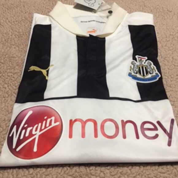 Puma Newcastle "Virgin Money" Jersey Shirt Size XL  NWT - Picture 1 of 10